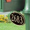 Oval Aluminum Hanging Plaques Oval Aluminum Hanging Plaques